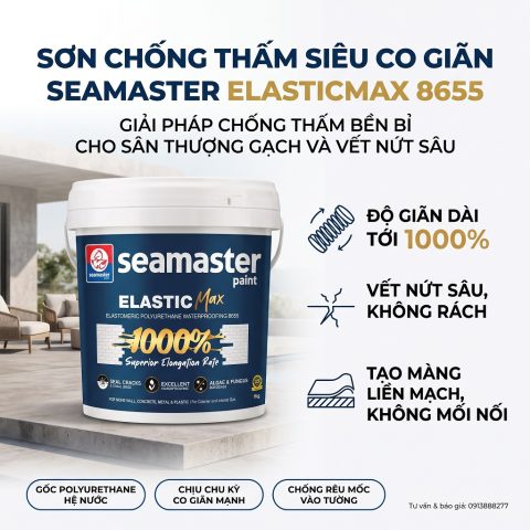 Sơn Chống Thấm Siêu Co Giãn Seamaster Elasticmax